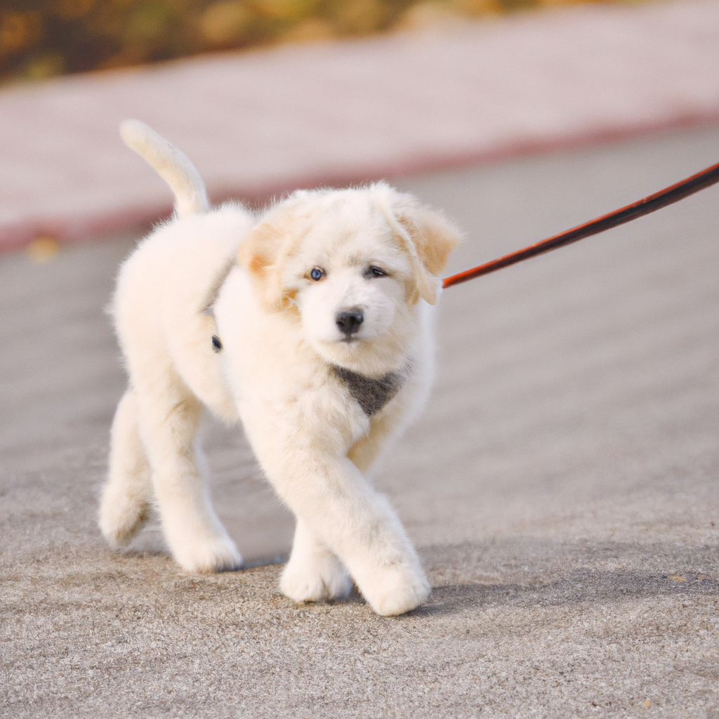 Lab puppy learning how to socialize