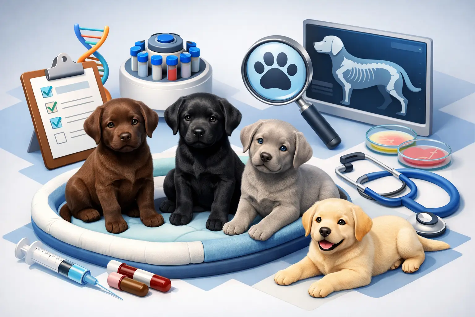 How to Choose Health Tested Labrador Puppies