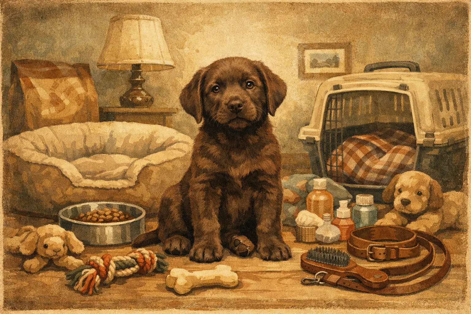 Best Supplies for Lab Puppies for Day One